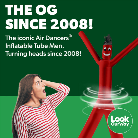 Custom Two Legged Air Dancers® Inflatable Tube Man
