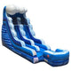 18' Blue Marble Wave Inflatable Water Slide with Blower by POGO