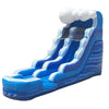 Image of Save on 15' Tidal Wave Marble Inflatable Water Slide with Blower