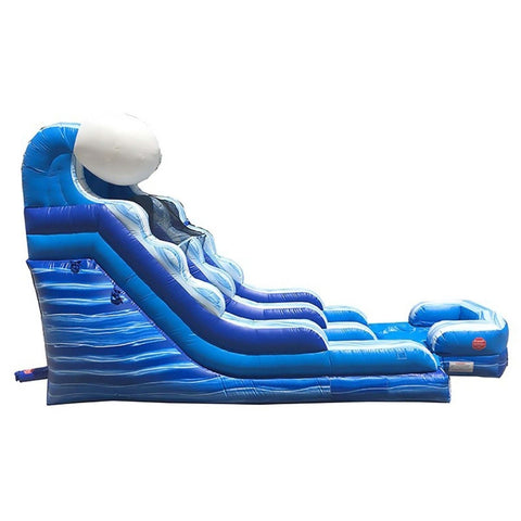 Save on 15' Tidal Wave Marble Commercial Water Slide with Blower