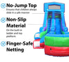 Image of Buy 15' Modular Retro Rainbow Inflatable Water Slide with Blower