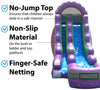 Image of Buy 15' Purple Marble Commercial Inflatable Water Slide with Blower