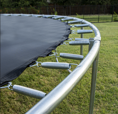 JumpKing 15'  Trampoline - Outdoor/Indoor Recreational Trampoline w/ Basketball Hoop, Enclosure Net - Large Trampoline and Holiday Gift for Kids, Adults, & Family Fun
