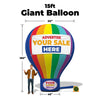 Image of Custom Advertising Balloon