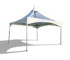 Image of 15' x 15' Premium High Peak Frame Tent - Clear