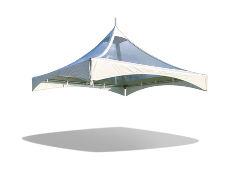 15' x 15' High Peak Frame Top Only - Clear
