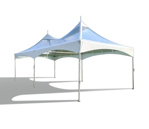 15' x 30' Premium High Peak Frame Canopy Tent - Clear