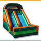 16′H Front Load Single Lane Slide by Ultimate Jumpers