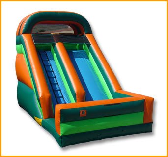 16′ Front Load Single Lane Slide S020