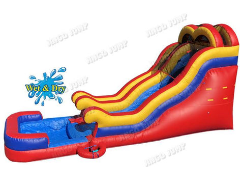 16 FT Unisex Wet-Dry Slide