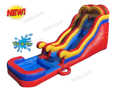 16 FT Unisex Wet-Dry Slide
