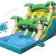 16 FT 2 Lane Tropical Wet-Dry Slide by Jingo Jump