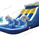 16 FT 2 Lane Dolphin Wet-Dry Slide by Jingo Jump