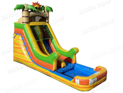 16 FT Light-Commercial Sunrise Water Slide (Open Box)