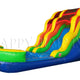 16'H Water Slide - Primary Colors by Happy Jump