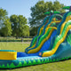18'H Water Slide - Tropical Theme by Happy Jump