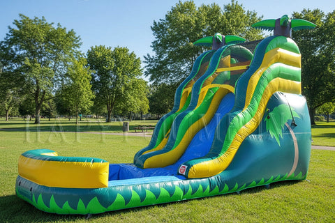 16 Foot Tropical Colors Water Slide - WS4109