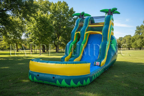 16 Foot Tropical Colors Water Slide - WS4109