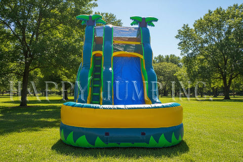 16 Foot Tropical Colors Water Slide - WS4109