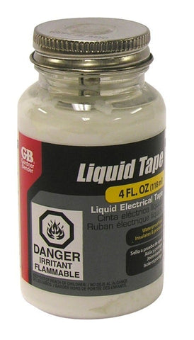 Waterproof Liquid Vinyl Tape - White - 4oz