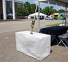Image of 1750 lb Tent Ballast Vinyl Block Cover - 21" x 41" x 30.5", White