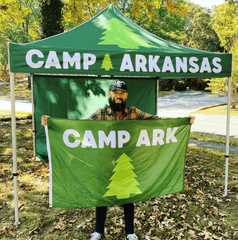 Custom Canopy Tent with Back Wall
