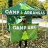 Image of Custom Canopy Tent with Back Wall