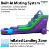 Image of Buy 18' Purple Marble Commercial Water Slide with Blower