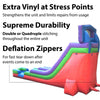 Image of Sale on 18' Modular Retro Rainbow Commercial Inflatable Water Slide with Blower
