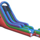 18' Retro Rainbow Inflatable Water Slide with Blower