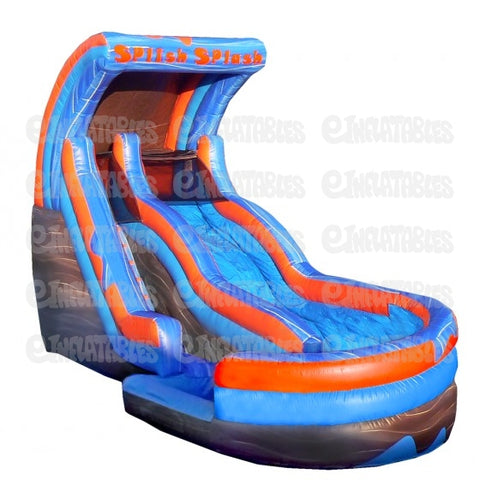 18'H Splish Splash with Pool by eInflatables
