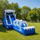 18'H Double Drop Wave w/ Slip & Slide by Happy Jump