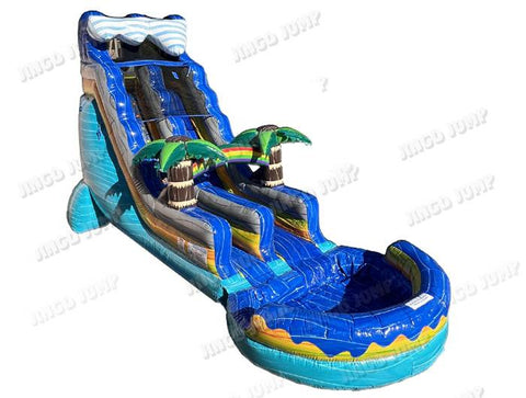 18 FT Jamaica Wet and Dry Water Slide
