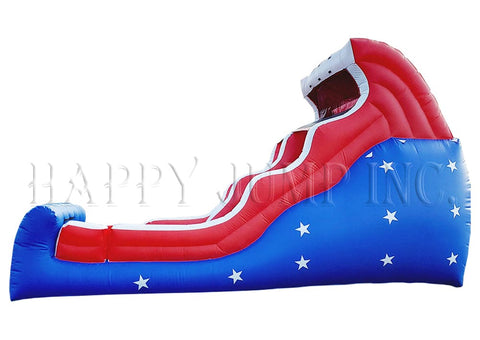 18 Foot Double Drop Wet Dry Inflatable Slide - WS4123