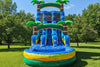 Image of Island Wave 18' Double Lane | Commercial Inflatable Water slide WS4214