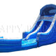 16'H Blue Magic Water Slide by Happy Jump