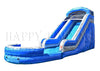 Image of 18 Foot Blue Volcano Water Slide - WS8618