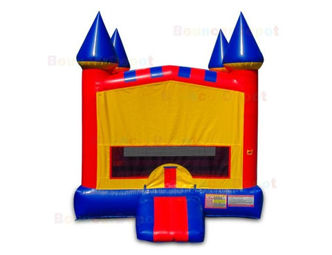 15'H Rainbow Module Castle Bounce House by Bouncer Depot