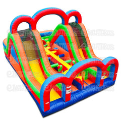 16'H Inflatable Obstacle Course 1 Piece Mini Turbo Rush All Star by eInflatables