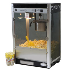 Premium Black Popcorn Machine Stands