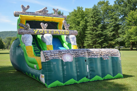 Yosemite 18 Foot Double Drop Wet Dry Slide - WS4125