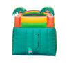 Image of 12'H Crossover Tropical Bounce House Slide with Blower, Backyard Party Package