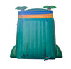 Image of 24' Tropical Marble Double Bay Inflatable Water Slide with Blower