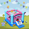 Image of 3-in-1 Elephant Theme Inflatable Castle without Blower by Costway