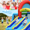 Image of Inflatable Bounce House Slide Jumping Castle Soccer Goal Ball Pit by Costway