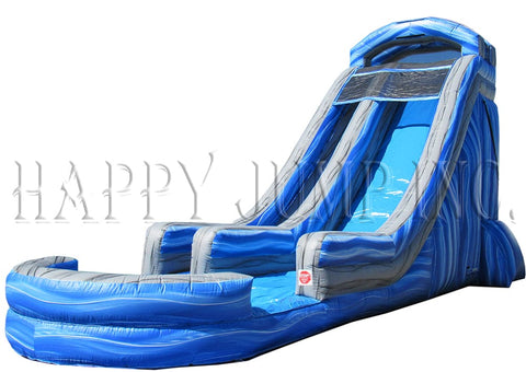 22ft Double Lane Water Slide in Primary Colors - WS8722