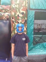 Blue Boxing Helmet