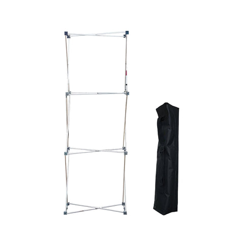 Custom GeoMetrix Pop-Up Trade Show Booth Display - (1x3 Panel)