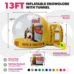 15'H Giant Snow Globe by Magic Jump