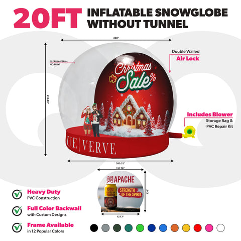 Snow Globe Giant Inflatable
